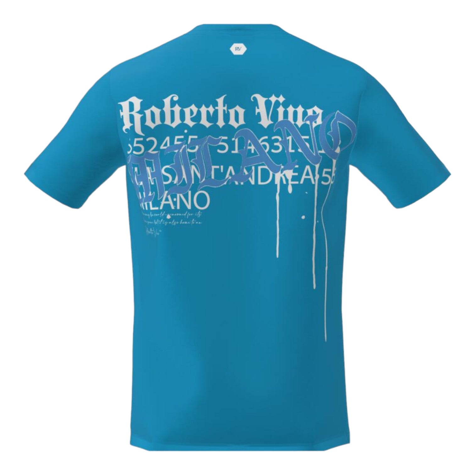 ROBERTO VINO: Milano Dripping SS Tee